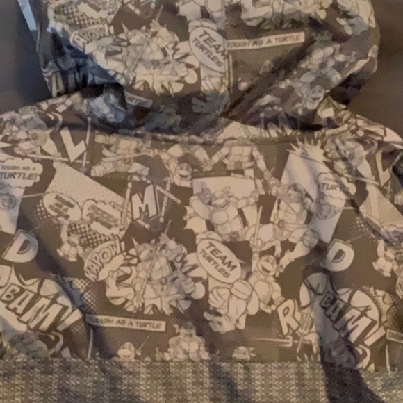 TMNT Teenage Mutant Ninja Turtles Zip Up Hoodie Jacket - Picture 7 of 7